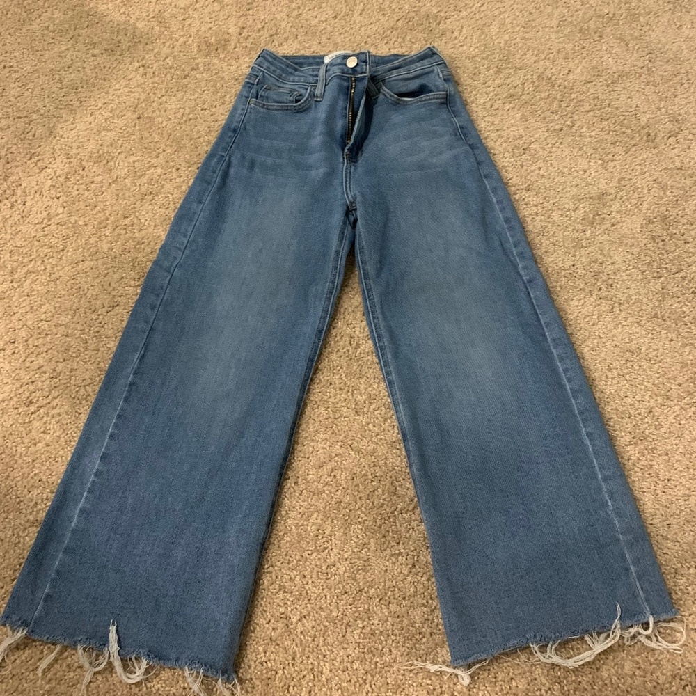 Just Black Wide Leg Pants
